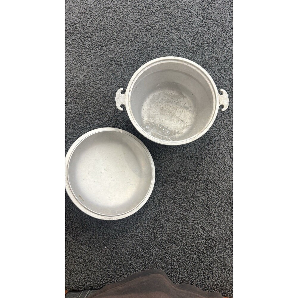 Vintage Guardian Service Ware 8” Pot Aluminum Round Casserole w/lid